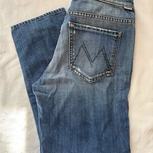 MOTHER Classic Indigo Straight Leg Jeans